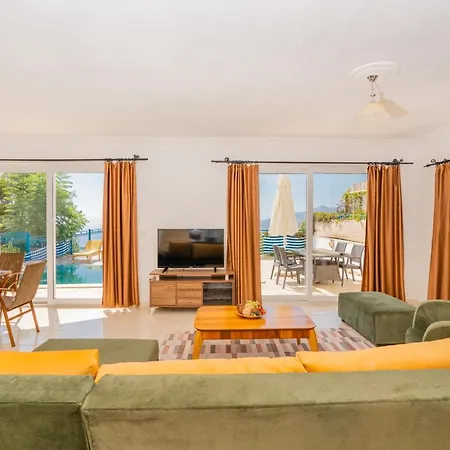 4 Person, Duplex With A Private Pool In Antalya, - Awz 134 Kaş